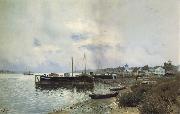 Levitan, Isaak After the rain. Pljos oil painting